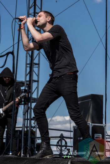 The Twilight Sad performing at Sasquatch 2016 at the Gorge Amphitheatre in George, Washington on May 29, 2016. (Photo: Kevin Tosh/Aesthetic Magazine)