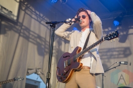 Born Ruffians performing at the Port Lands in Toronto on June 18, 2016 during NXNE 2016. (Photo: Katrina Lat/Aesthetic Magazine)