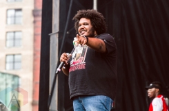 Michael Christmas performing at Boston Calling 2016 at Boston City Hall Plaza in Boston on May 29th. (Photo: Saidy Lopez/Aesthetic Magazine)