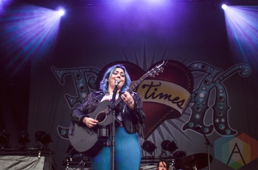 Elle King performing at Boston Calling 2016 at Boston City Hall Plaza in Boston on May 29th. (Photo: Saidy Lopez/Aesthetic Magazine)