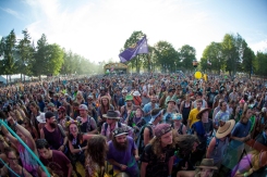 The String Cheese Incident performing at the Electric Forest Music Festival at the Double JJ Resort in Rothbury, Michigan on June 24, 2016. (Photo: Rob Harbaugh/Aesthetic Magazine)