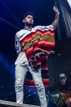 Miguel performing at Governors Ball 2016 in New York City on June 4, 2016. (Photo: Saidy Lopez/Aesthetic Magazine)