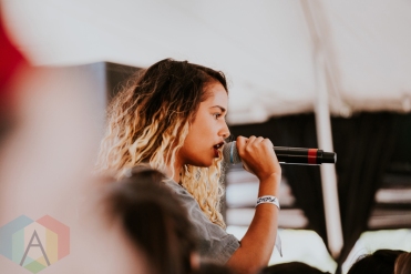 Tommy Genesis performing at FVDED in the Park at Holland Park in Surrey, BC on July 3, 2016. (Photo: Timothy Nguyen/Aesthetic Magazine)