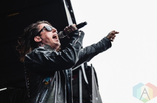 Falling In Reverse performing at Warped Tour 2016 at Jones Beach Theater in Long Island, New York on July 9, 2016. (Photo: Saidy Lopez/Aesthetic Magazine)