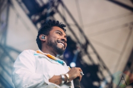 Miguel performing at the Pemberton Music Festival on July 15, 2016. (Photo: Steven Shepherd/Aesthetic Magazine)