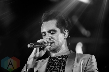 Panic! At The Disco performing at the Molson Amphitheatre in Toronto on July 6, 2016. (Photo: Brandon Newfield/Aesthetic Magazine)