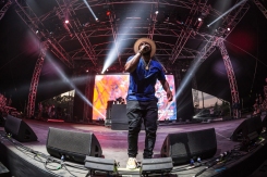 Schoolboy Q performing at the Panorama Music Festival on Randall's Island in New York City on July 22, 2016. (Photo: Courtesy of Panorama Music Festival)