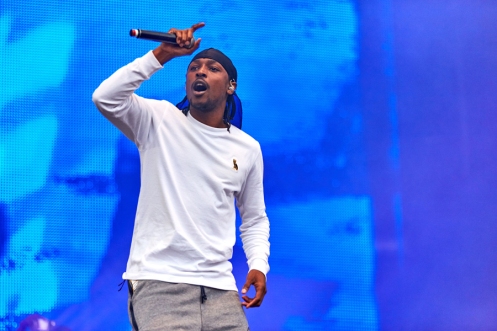 Boy Better Know performing at Leeds Festival on August 27, 2016. (Photo: Will Hartley)