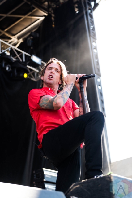 Billy Talent performing at Riot Fest Chicago on September 18, 2016. (Photo: Katie Kuropas/Aesthetic Magazine)
