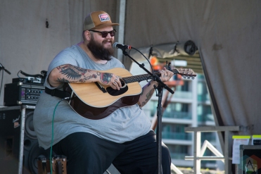 John Moreland performing at the Toronto Urban Roots Festival in Toronto on September 16, 2016. (Photo: Morgan Hotston/Aesthetic Magazine)