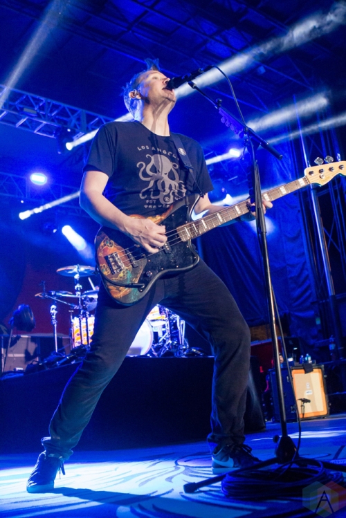 Blink-182 performs at the Kino Veterans Memorial Stadium in Tucson, AZ on March 26, 2017 during KFMA Day. (Photo: Meghan Lee/Aesthetic Magazine)