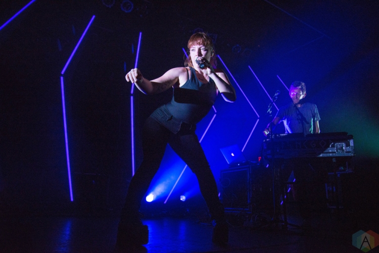 Sylvan Esso performs at the Phoenix Concert Theatre in Toronto on May 23, 2017. (Photo: Morgan Hotston/Aesthetic Magazine)