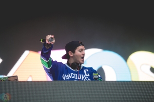 Dillon Francis performs at FVDED in the Park in Surrey, BC on July 7, 2017. (Photo: Isaac Wray/Aesthetic Magazine)