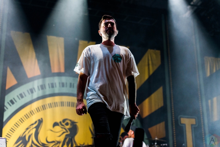 A Day To Remember performs at Riot Fest in Chicago on September 15, 2017. (Photo: Katie Kuropas/Aesthetic Magazine)