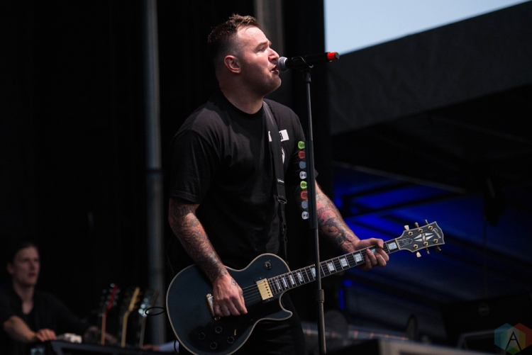 New Found Glory performs at Riot Fest in Chicago on September 16, 2017. (Photo: Katie Kuropas/Aesthetic Magazine)
