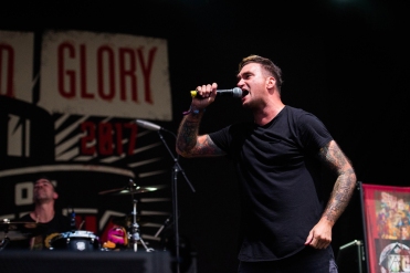 New Found Glory performs at Riot Fest in Chicago on September 16, 2017. (Photo: Katie Kuropas/Aesthetic Magazine)