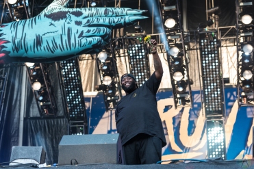 Run The Jewels performs at Made In America Festival at Benjamin Franklin Parkway on September 3, 2017 in Philadelphia, Pennsylvania. (Photo: Saidy Lopez/Aesthetic Magazine)