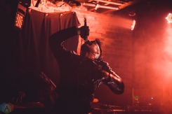 TORONTO, ON - APRIL 15: 3Teeth performs at Velvet Underground in Toronto on April 15, 2018. (Photo: Sarah McNeil/Aesthetic Magazine)
