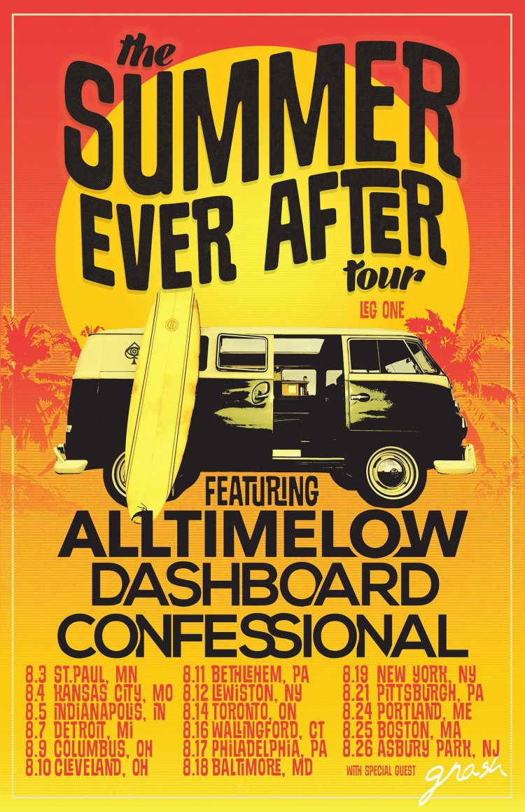 Dashboard Confessional and All Time Low 2018 Tour