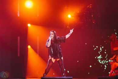 MANCHESTER, UK - JUNE 16: Demi Lovato performs at Manchester Arena in Manchester, UK on June 16, 2018. (Photo: Priti Shikotra/Aesthetic Magazine)