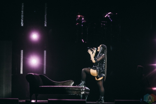 MANCHESTER, UK - JUNE 16: Demi Lovato performs at Manchester Arena in Manchester, UK on June 16, 2018. (Photo: Priti Shikotra/Aesthetic Magazine)