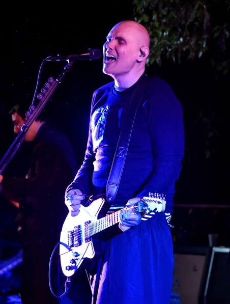 STUDIO CITY, CA - JUNE 28: Billy Corgan of The Smashing Pumpkins performs during the 1979 House Party at a private residence on June 28, 2018 in Studio City, California. (Photo: Kevin Mazur/Getty)