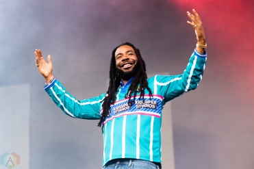 CHICAGO, IL - JULY 22: DRAM performs at Pitchfork Music Festival in Chicago on July 22, 2018. (Photo: Katie Kuropas/Aesthetic Magazine)
