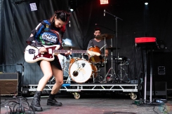 CHICAGO, IL - JULY 22: Japanese Breakfast performs at Pitchfork Music Festival in Chicago on July 22, 2018. (Photo: Katie Kuropas/Aesthetic Magazine)