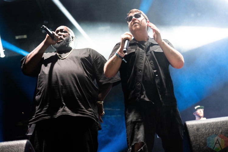 CHICAGO, IL - SEPTEMBER 16: Run The Jewels performs at Riot Fest at Douglas Park in Chicago on September 16, 2018. (Photo: Katie Kuropas/Aesthetic Magazine)