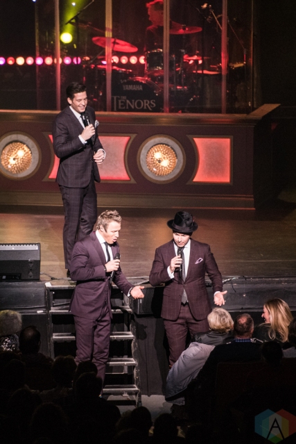 TORONTO, ON - DECEMBER 17: The Tenors performs at Sony Centre in Toronto on December 17, 2018. (Photo: Jaime Espinoza/Aesthetic Magazine)
