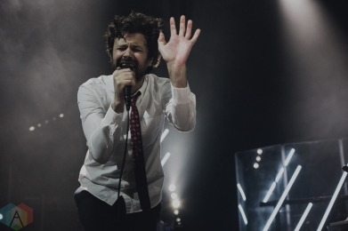 TORONTO, ON - MAY 17: Passion Pit performs at Danforth Music Hall in Toronto on May 17, 2019. (Photo: Alyssa Balistreri/Aesthetic Magazine)