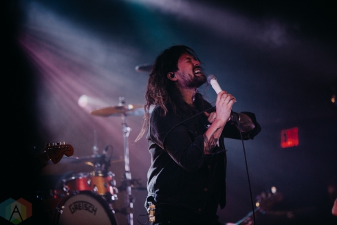 DETROIT, MI - OCTOBER 24: Taking Back Sunday performs at St. Andrew's Hall in Detroit on October 24, 2019. (Photo: Jamie Limbright/Aesthetic Magazine)