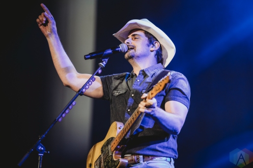 NOBLESVILLE, Ind. - Jul. 31: Brad Paisley performs at the Ruoff Music Center in Noblesville, Ind. on July 31, 2021. (Photo: Jessica Branstetter/Aesthetic Magazine)