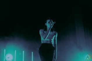 COLUMBUS, OH - Aug. 8 - PVRIS performs at EXPRESS LIVE! in Columbus, Ohio on August 8th, 2021. (Photo: Emma Fischer/Aesthetic Magazine)