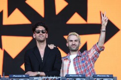 NEW YORK, NEW YORK - SEPTEMBER 25: A-Trak and Dave 1 of The Brothers Macklovitch during the 2021 Governors Ball Music Festival at Citi Field on September 25, 2021 in New York City. (Photo by Taylor Hill/Getty Images for Governors Ball)