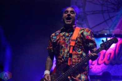 CHICAGO, IL - SEPT 19 - New Found Glory performs at Riot Fest in Chicago, Illinois on September 19, 2021. (Photo: Curtis Sindrey/Aesthetic Magazine)