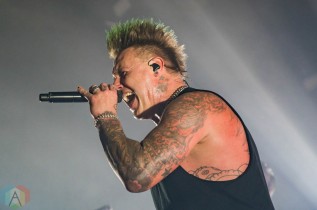TORONTO, ON. – Mar. 19: Papa Roach performs at History in Toronto, Ontario. on March 19, 2022. (Photo: Tyler Roberts/Aesthetic Magazine)