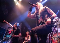 LOS ANGELES, CA - Apr. 22 - DragonForce performs at the Belasco in Los Angeles, California on April 22, 2022. (Photo: Julie Shaw/Aesthetic Magazine)