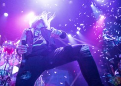 LOS ANGELES, CA - Apr. 22 - DragonForce performs at the Belasco in Los Angeles, California on April 22, 2022. (Photo: Julie Shaw/Aesthetic Magazine)