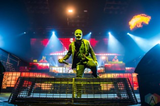 EDMONTON, AB.– Apr. 15: Slipknot performs at Rogers Place in Edmonton, Alberta on April 15, 2022. (Photo: Tyler Roberts/Aesthetic Magazine)