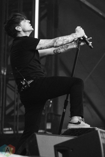 ST. CATHARINES, ON. - July 02 - Billy Talent performs at Montebello Park in St. Catharines, Ontario for the Born & Raised music festival on July 02, 2022. (Photo: Lauren Garbutt for Aesthetic Magazine)