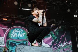 ST. CATHARINES, ON. - July 02 - Billy Talent performs at Montebello Park in St. Catharines, Ontario for the Born & Raised music festival on July 02, 2022. (Photo: Lauren Garbutt for Aesthetic Magazine)