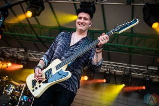 EDMONTON, AB – July 30: Marianas Trench performs the at Edmonton EXPO Centre in Edmonton, Alberta on July 30, 2022 during K-Days. (Photo: Tyler Roberts for Aesthetic Magazine)