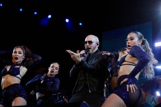 TORONTO, ON. - Aug. 13 - Pitbull performs at Budweiser Stage in Toronto, Ontario on August 13, 2022. (Photo: Curtis Sindrey for Aesthetic Magazine)