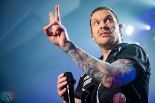 EDMONTON, AB – July 31: Shinedown performs at the Edmonton Convention Centre in Edmonton, Alberta on July 31, 2022. (Photo: Tyler Roberts for Aesthetic Magazine)