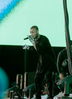 TORONTO, ON - Sept 09: Lil Skies performs at Rolling Loud Toronto at Ontario Place in Toronto, Ontario on September 09, 2022. (Photo: Jeremy Sobocan for Aesthetic Magazine)