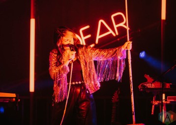 EDMONTON, AB. - Dec. 03: Dear Rouge performs at Midway in Edmonton, Alberta on December 03, 2022. (Photo: Katherine Colwell for Aesthetic Magazine)