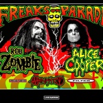 Rob Zombie And Alice Cooper Announce 2023 Freaks On Parade Tour