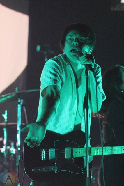 TORONTO, ON. - Mar. 10 - July Talk performs at Massey Hall in Toronto, Ontario on March 10, 2023. (Photo: Curtis Sindrey for Aesthetic Magazine)