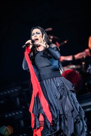 LOS ANGELES, CA.- Apr. 06: Evanescence performs at Kia Forum in Los Angeles, California on April 06, 2023. (Photo: Kelli Binnings for Aesthetic Magazine)